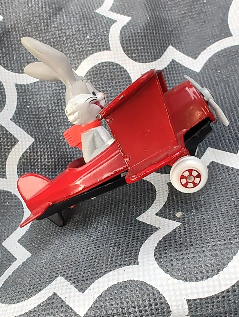 Vintage 1988 ERTL Looney Tunes Bugs Bunny Airplane WHAT’S UP DOC?